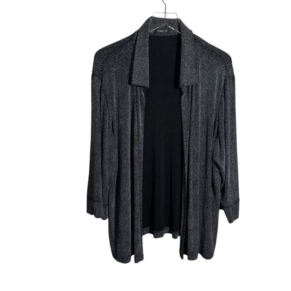 open cardigan jacket slinky knit